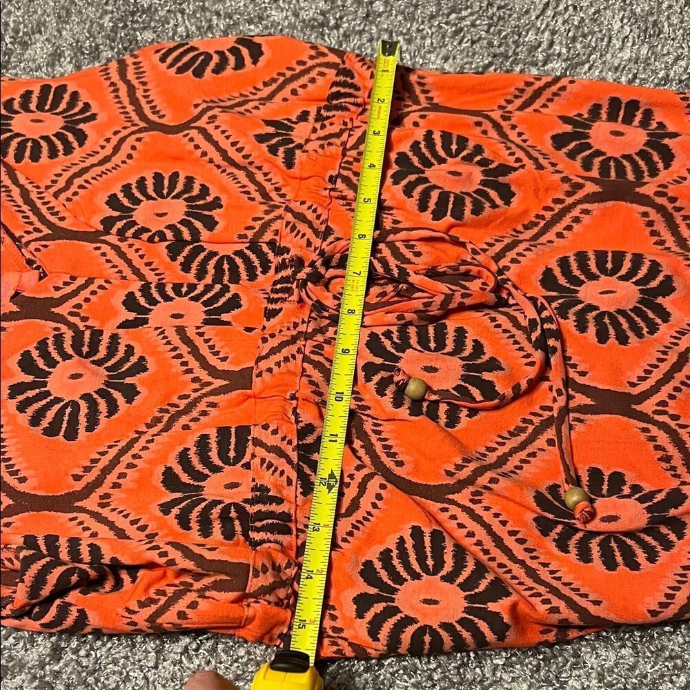 Fresh Produce Orange and Black Maxi Dress - Picture 8 of 8
